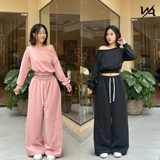  Bộ nỉ nữ thêu  Loud in Silence - WBNT22 