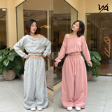  Bộ nỉ nữ thêu  Loud in Silence - WBNT22 