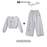  Bộ nỉ nữ thêu  Loud in Silence - WBNT22 