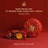Bánh Trung Thu vị bào ngư 1 trứng – quà biếu cao cấp Trung Thu
