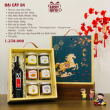  Hộp quà Tết Đại Cát 04 – Hộp quà Tết doanh nghiệp cao cấp | LuckyGifts 