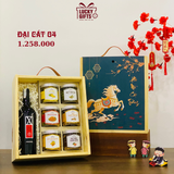  Hộp quà Tết Đại Cát 04 – Hộp quà Tết doanh nghiệp cao cấp | LuckyGifts 