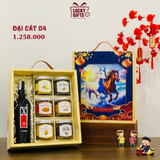  Hộp quà Tết Đại Cát 04 – Hộp quà Tết doanh nghiệp cao cấp | LuckyGifts 