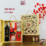  Hộp quà Tết Kim Mai 01 – Hộp quà Tết tặng nhân viên | LuckyGifts 