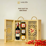  Hộp quà Tết Phú Quý 04 – Hộp quà biếu cao cấp tặng dịp Tết 2026 | LuckyGifts 