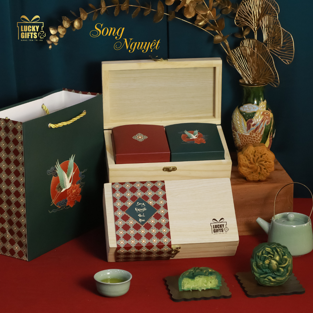 Song Nguyệt 2 - Hộp quà Trung Thu tinh tế cho doanh nghiệp 