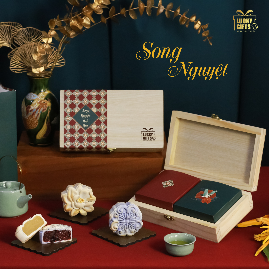 Song Nguyệt 3 - Hộp quà Trung Thu 2 bánh