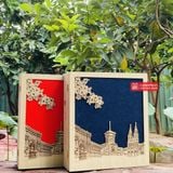  Hộp gỗ thông đựng quà Tết 2026 phố hoa - LuckyGifts 