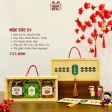  Hộp quà Tết Mộc Cúc 01 - quà Tết doanh nghiệp, tri ân khách hàng | LuckyGifts 