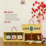  Hộp quà Tết Mộc Cúc 02 - quà Tết doanh nghiệp giá rẻ, tiện lợi | LuckyGifts 
