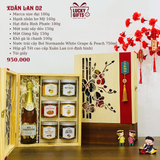  Hộp quà Tết Xuân Lan 02 – Hộp quà Tết sang trọng 2026 | LuckyGifts 