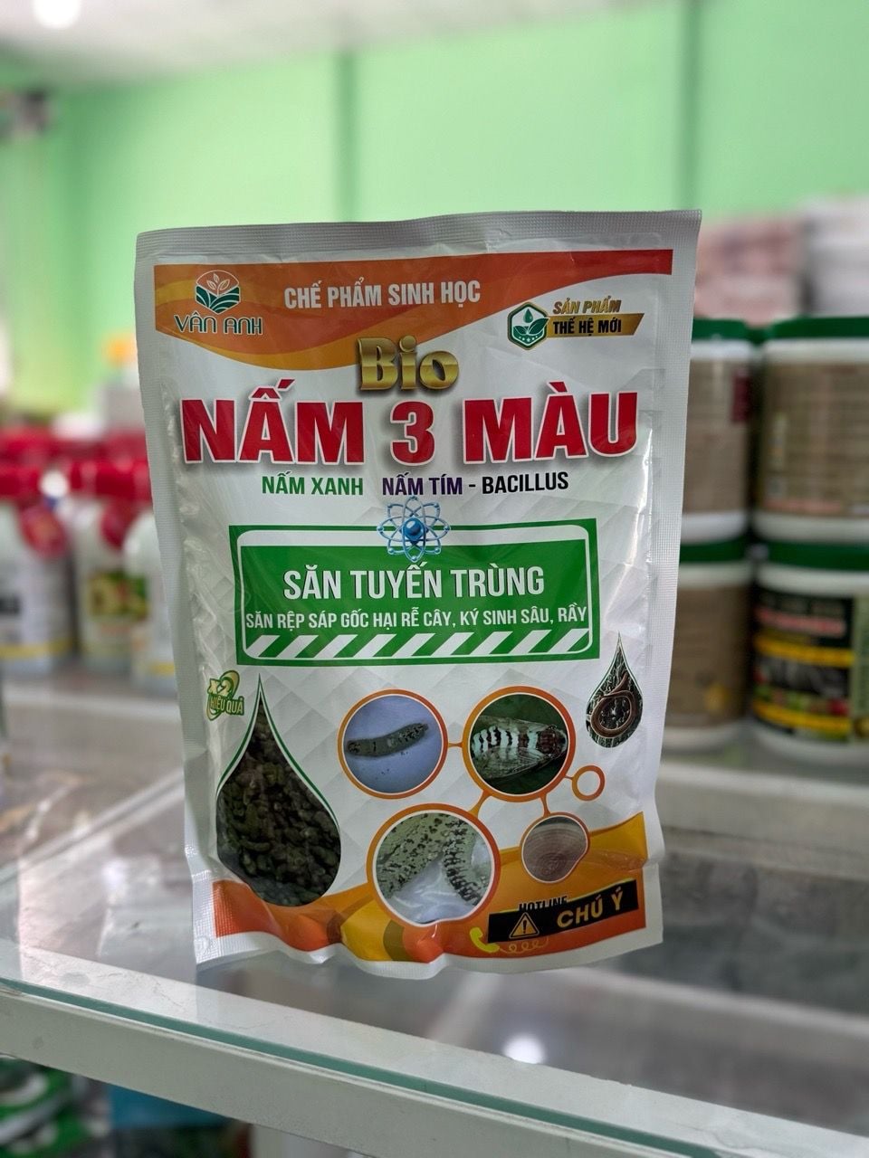  Đục Thân - Đuông Dừa (túi 1kg) Thuốc trừ sâu Vibam 5gr (Cực mạnh thay thế regent) 