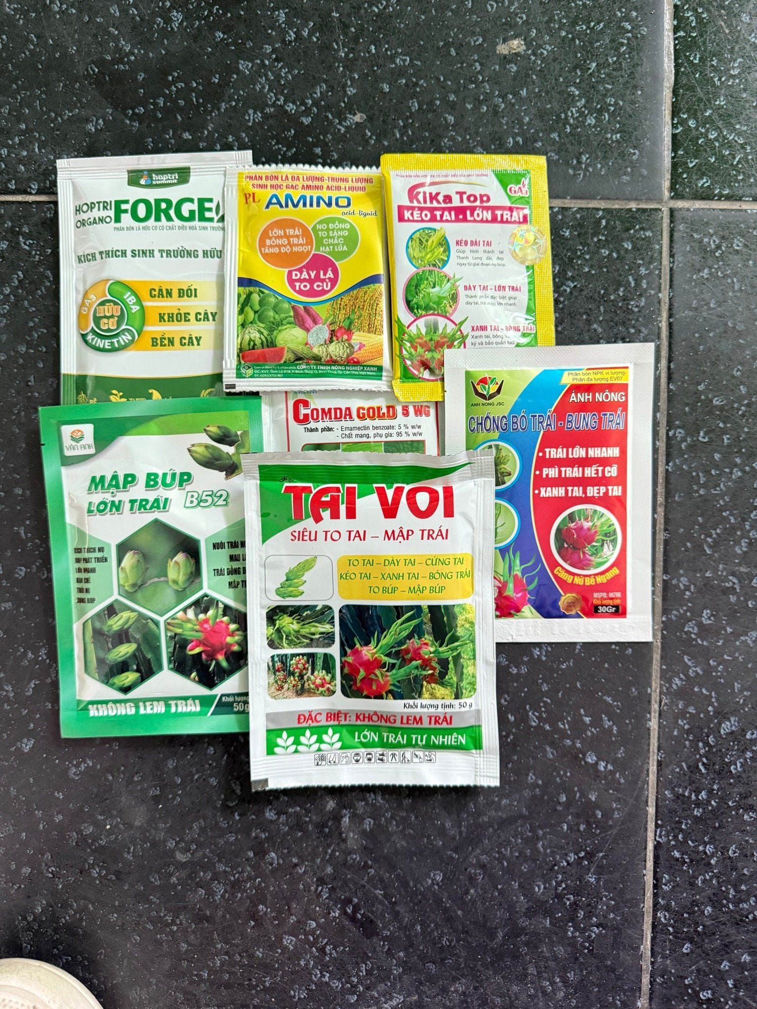  Bộ số 5 (lem) phun sau trổ 10-12 (trái 7-9ngày) 