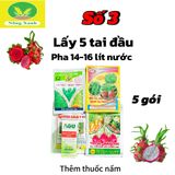 chuyên dùng cho thanh long Bộ số 3 (lấy tai đầu thanh long) 