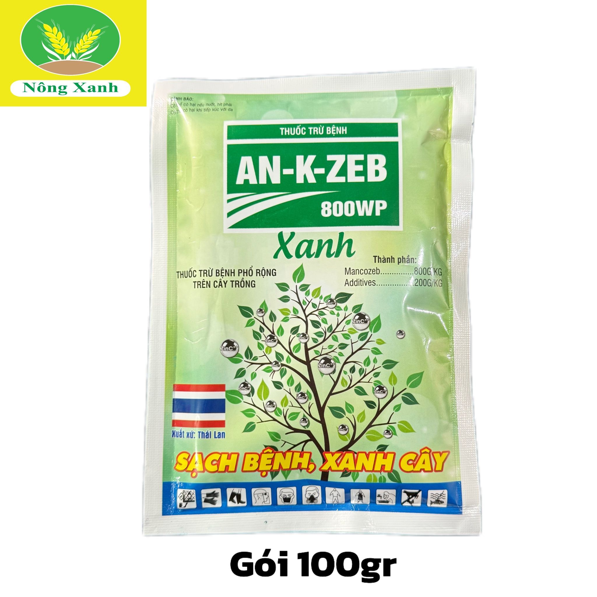  Trừ Bệnh an-k-zeb 80WP XANH - Dithane M-45 80WP 100gr 
