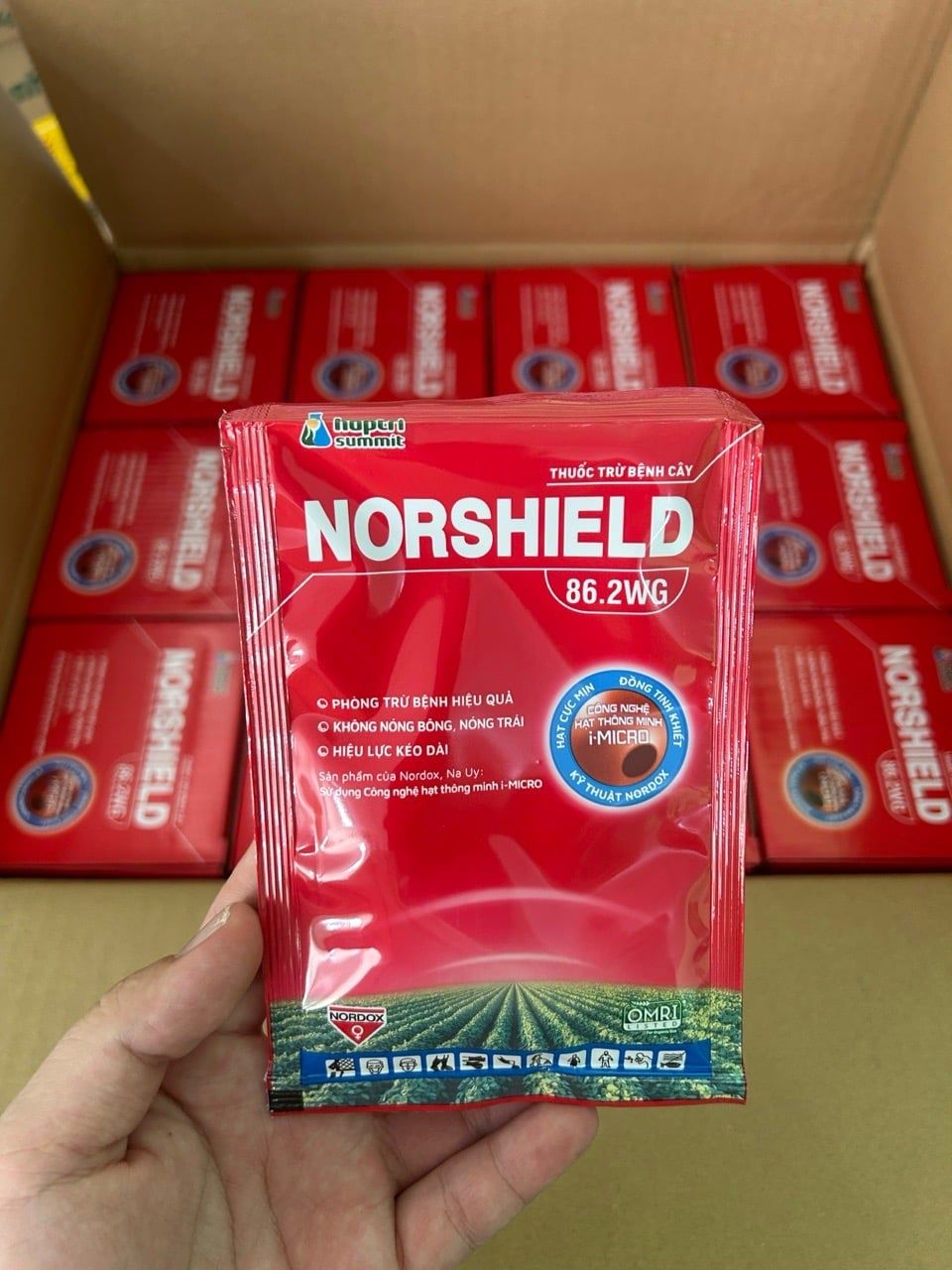  Thuốc trừ nấm bệnh cho cây NORSHIELD 86.2 WG ( Đồng Đỏ) 