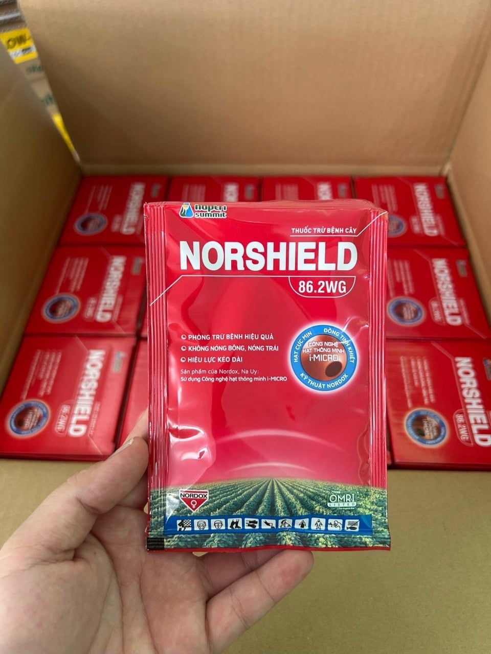  Thuốc trừ nấm bệnh cho cây NORSHIELD 86.2 WG ( Đồng Đỏ) 