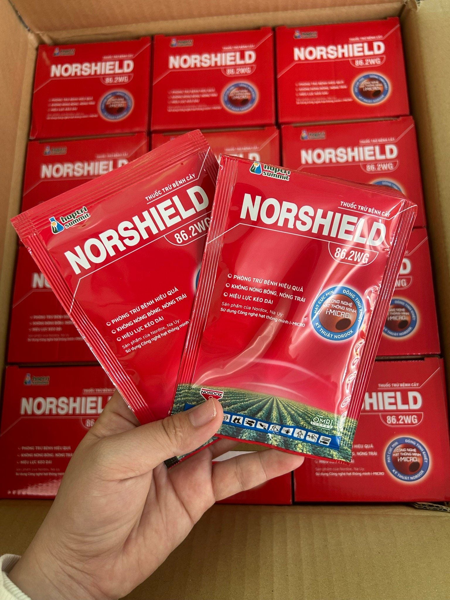  Norshield, ĐỒNG ĐỎ trừ bệnh cây trồng Norshield 86.2WG - NORSHIELD 
