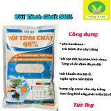  combo bocdo (1 kg đồng sunphat+ 1 kg vôi) quản lí nấm,thán thử,rỉ sắt rửa vườn sau khi thu hoạch 