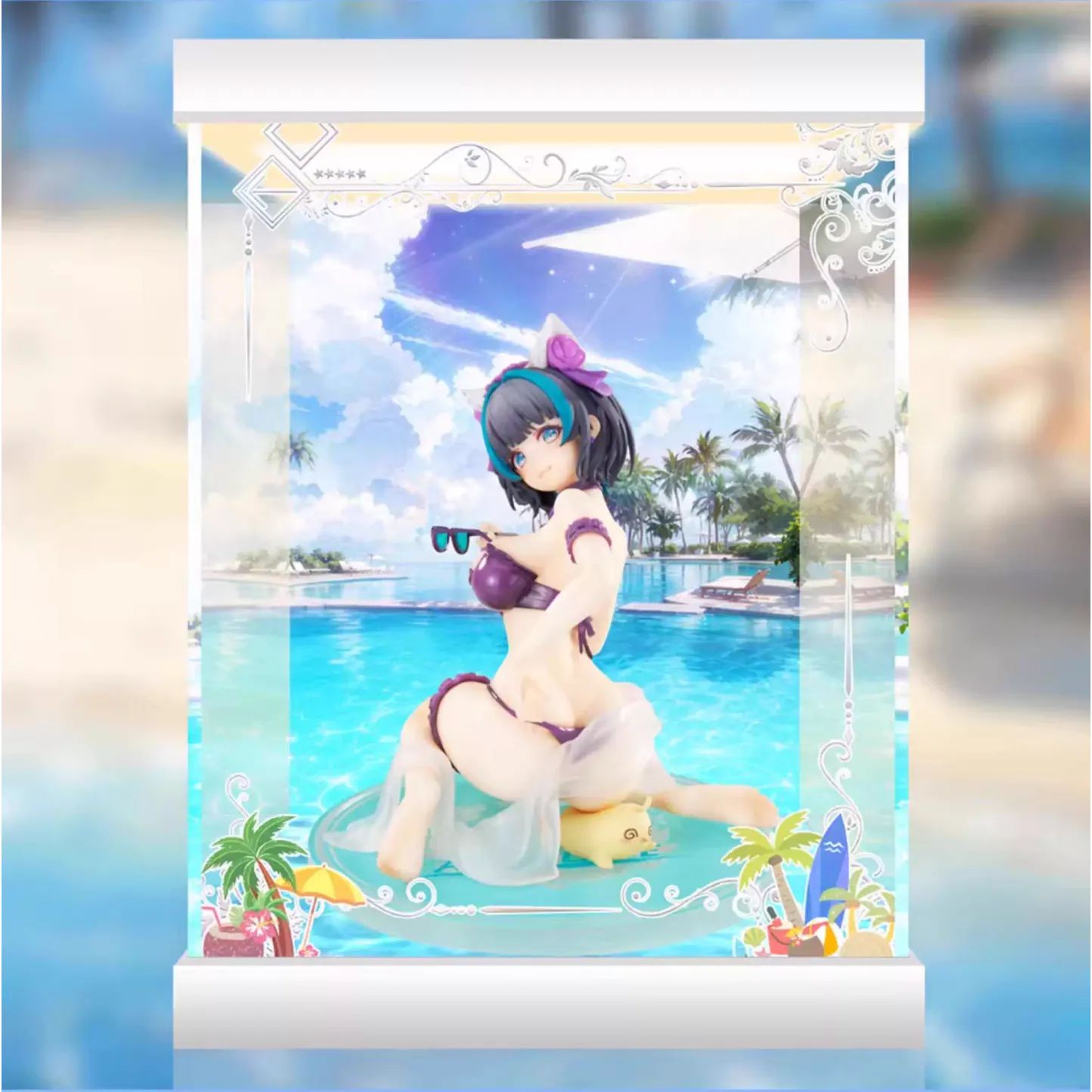  [ ORDER ] Cheshire Summery Date! & box led trưng bày - Azur Lane - APEX 