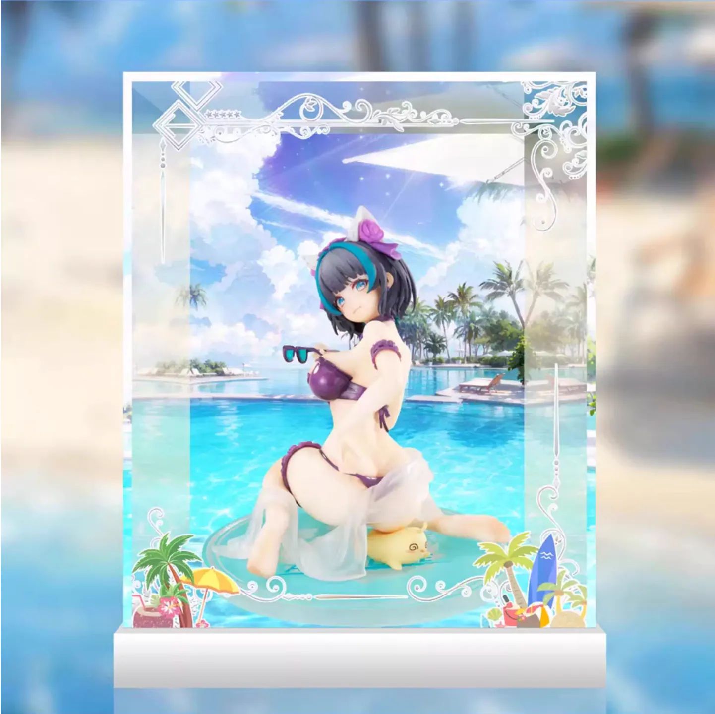  [ ORDER ] Cheshire Summery Date! & box led trưng bày - Azur Lane - APEX 