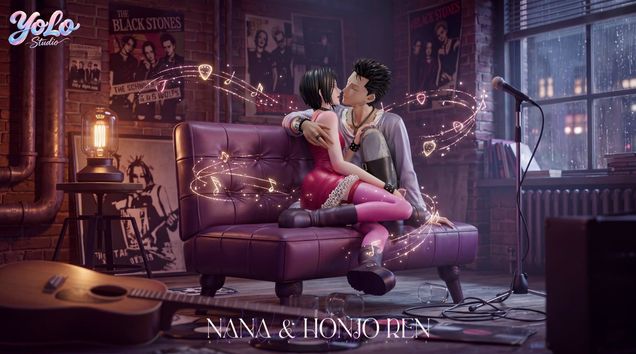  Nana Osaki & Ren Honjo - Nana - YoLo Studio 