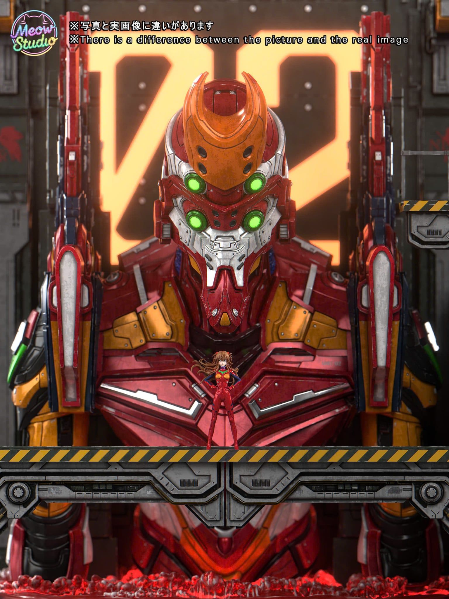  Asuka Langley Sohryu & Eva 02 - Evangelion - Meow Studio 