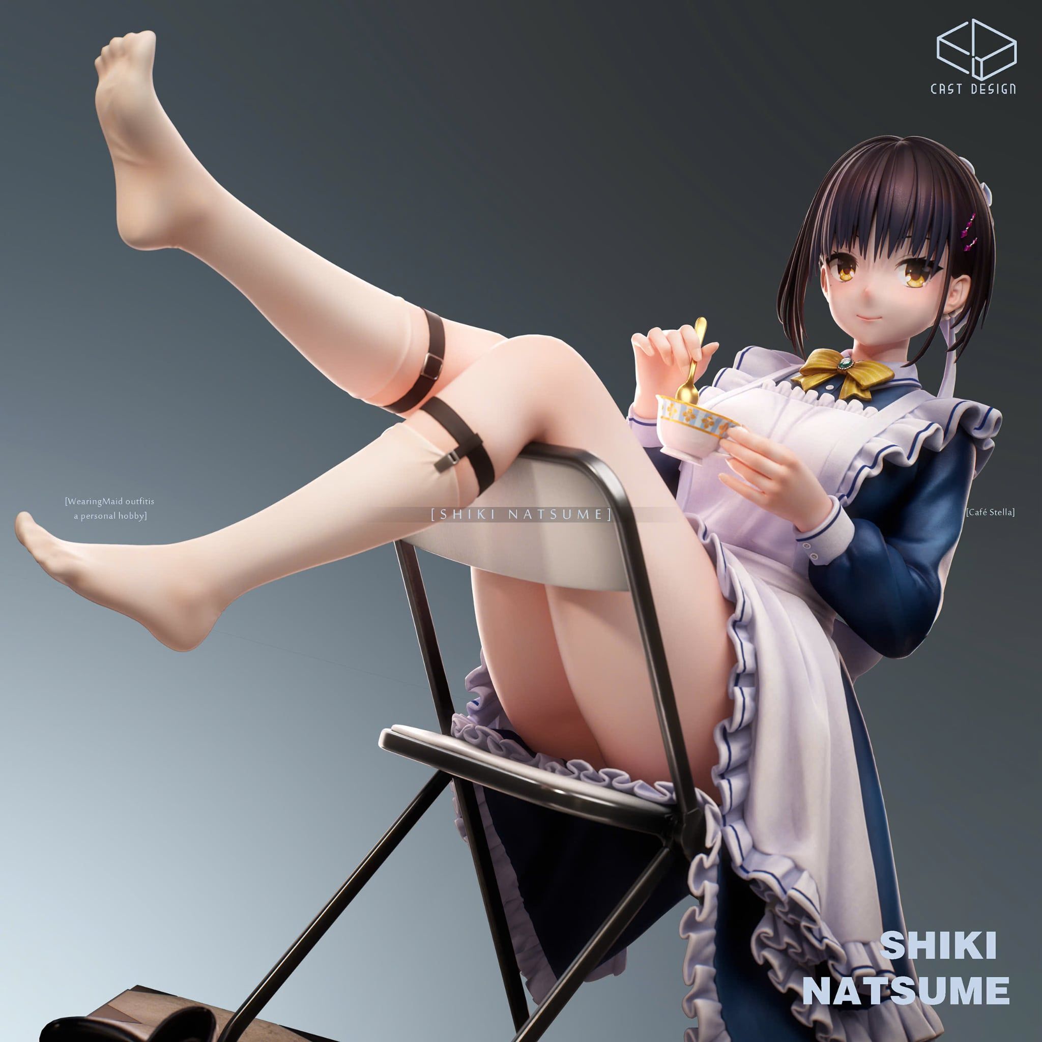  Shiki Natsume - Cafe Stella and the Reaper's Butterflies - Cast Design Studio 