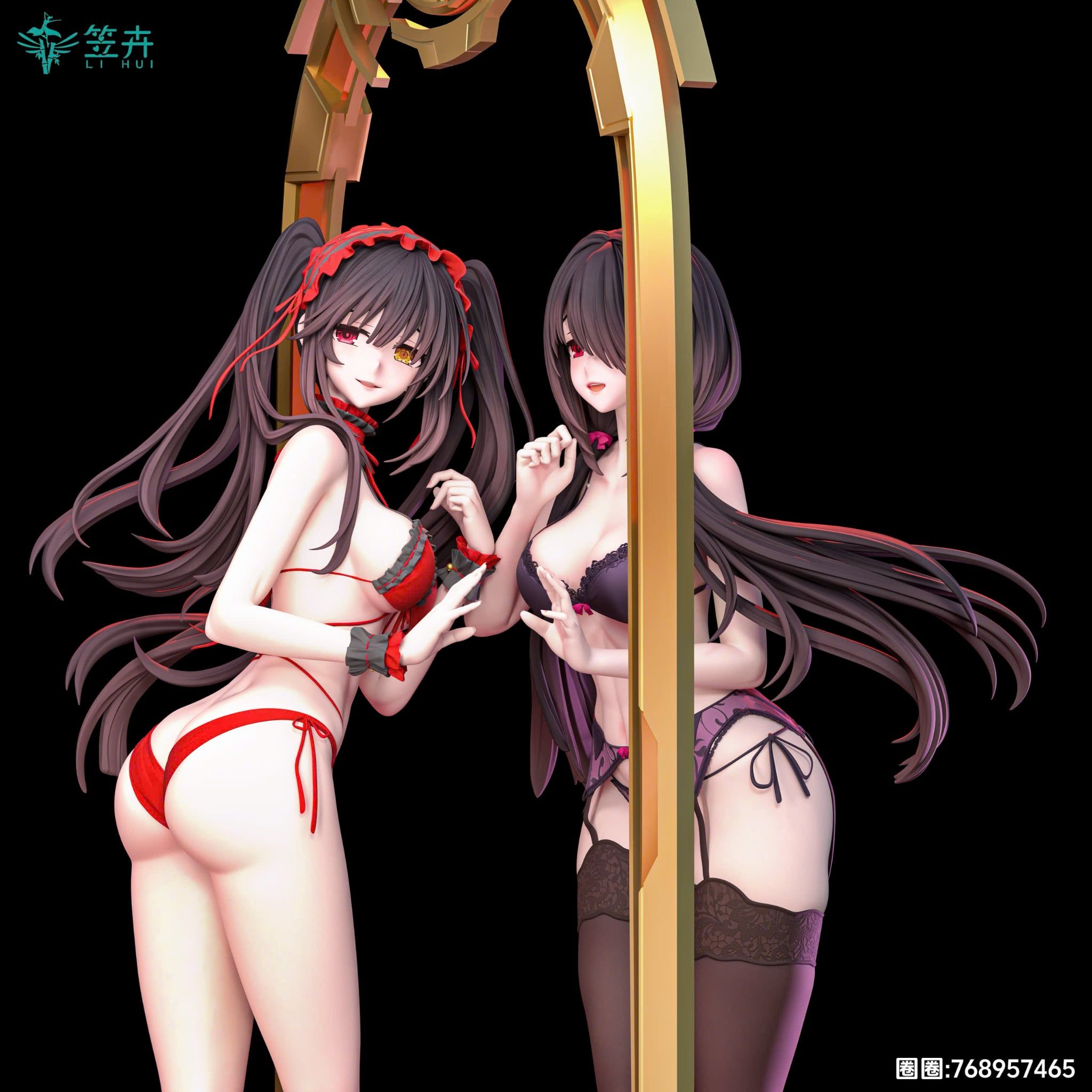  Kurumi Tokisaki - Date A Live - Li Hui Studio 