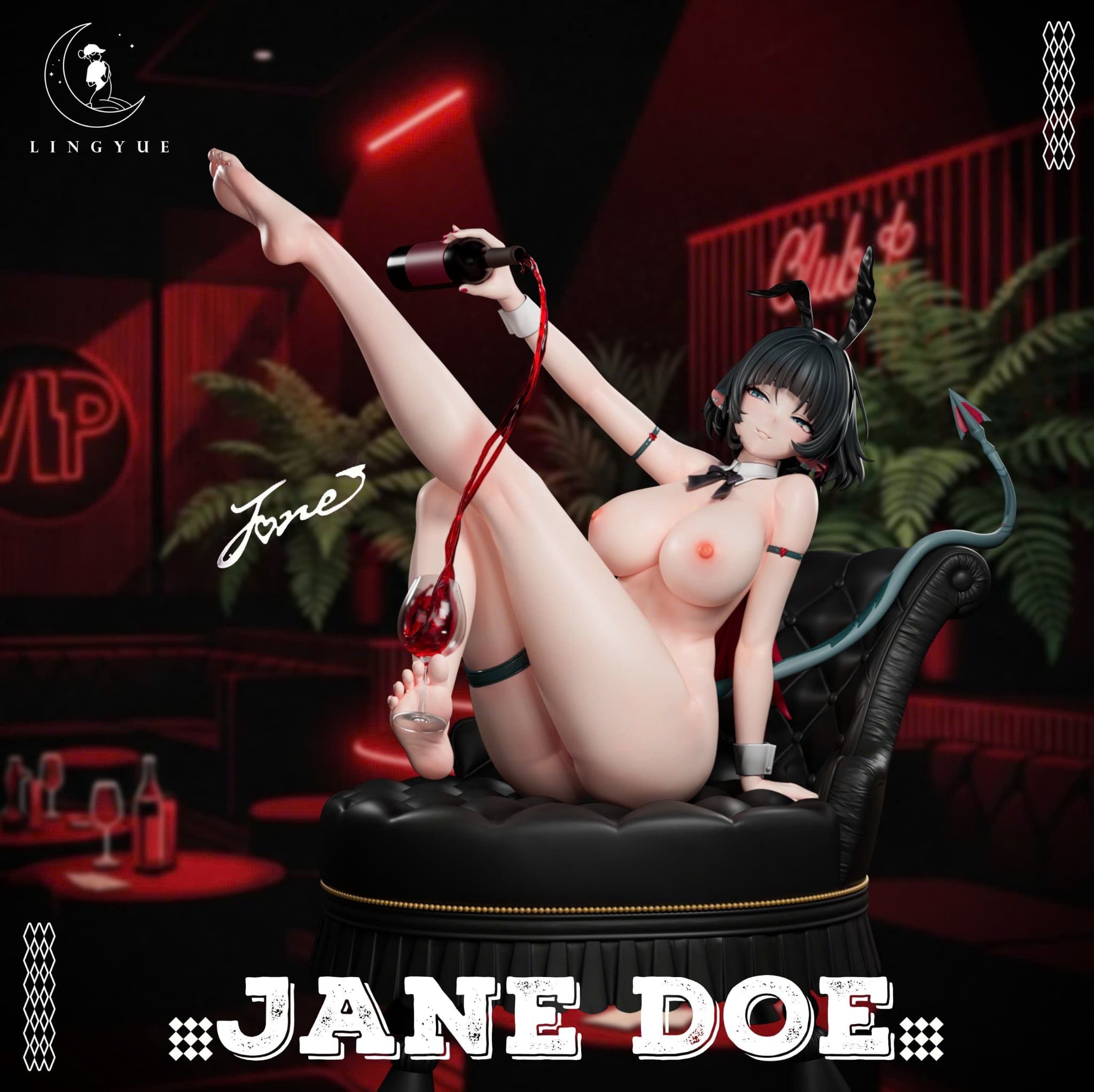  Jane Doe - Zenless Zone Zero R18 - Ling Yue Studio 