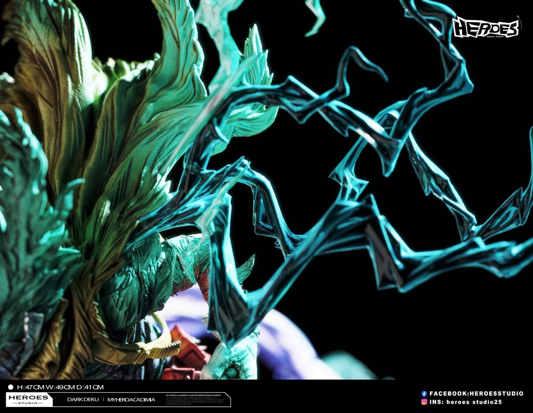  Dark Deku 2.0 - My hero academia - Heroes Studio 