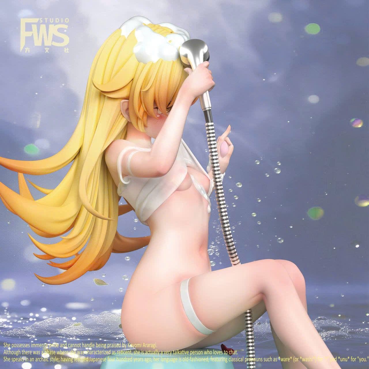  Shinobu Oshino - Bakemonogatari R18 - FWS Studio 