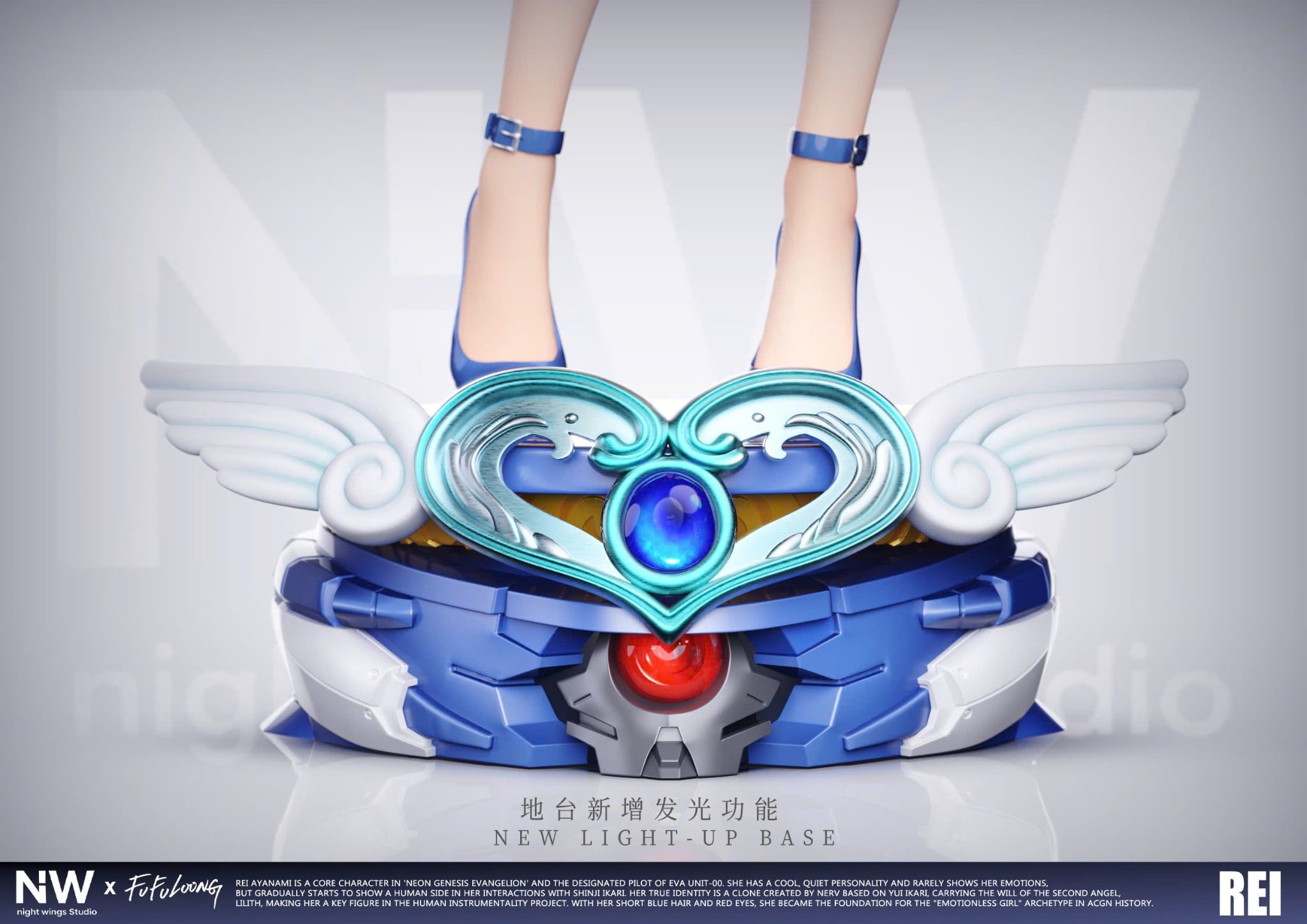  Rei Ayanami - Evangelion - Night Wing Studio 