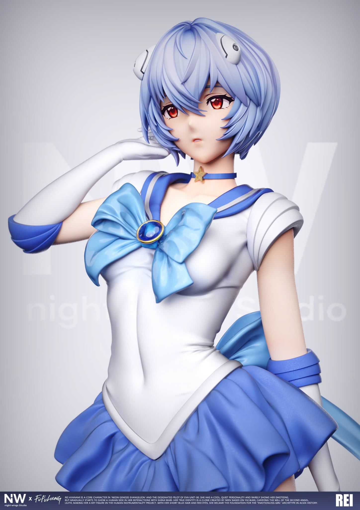  Rei Ayanami - Evangelion - Night Wing Studio 