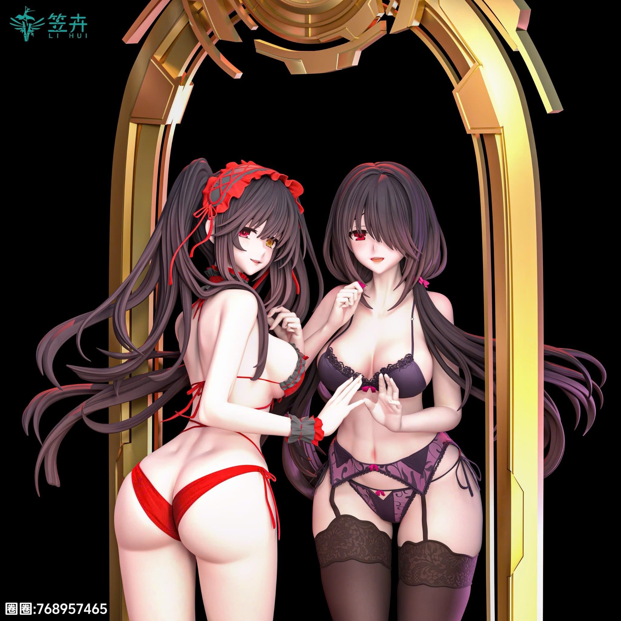  Kurumi Tokisaki - Date A Live - Li Hui Studio 