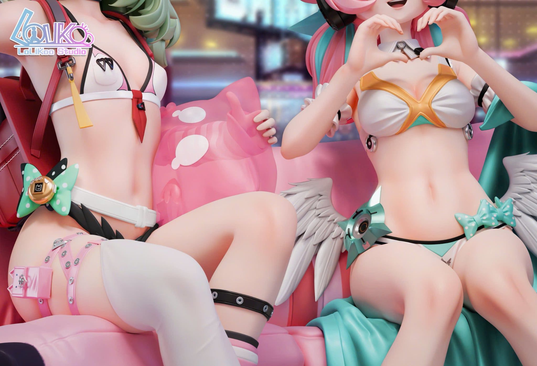  Sunna & Aria & Nangong Yu - Zenless Zone Zero - Lolikoo Studio 
