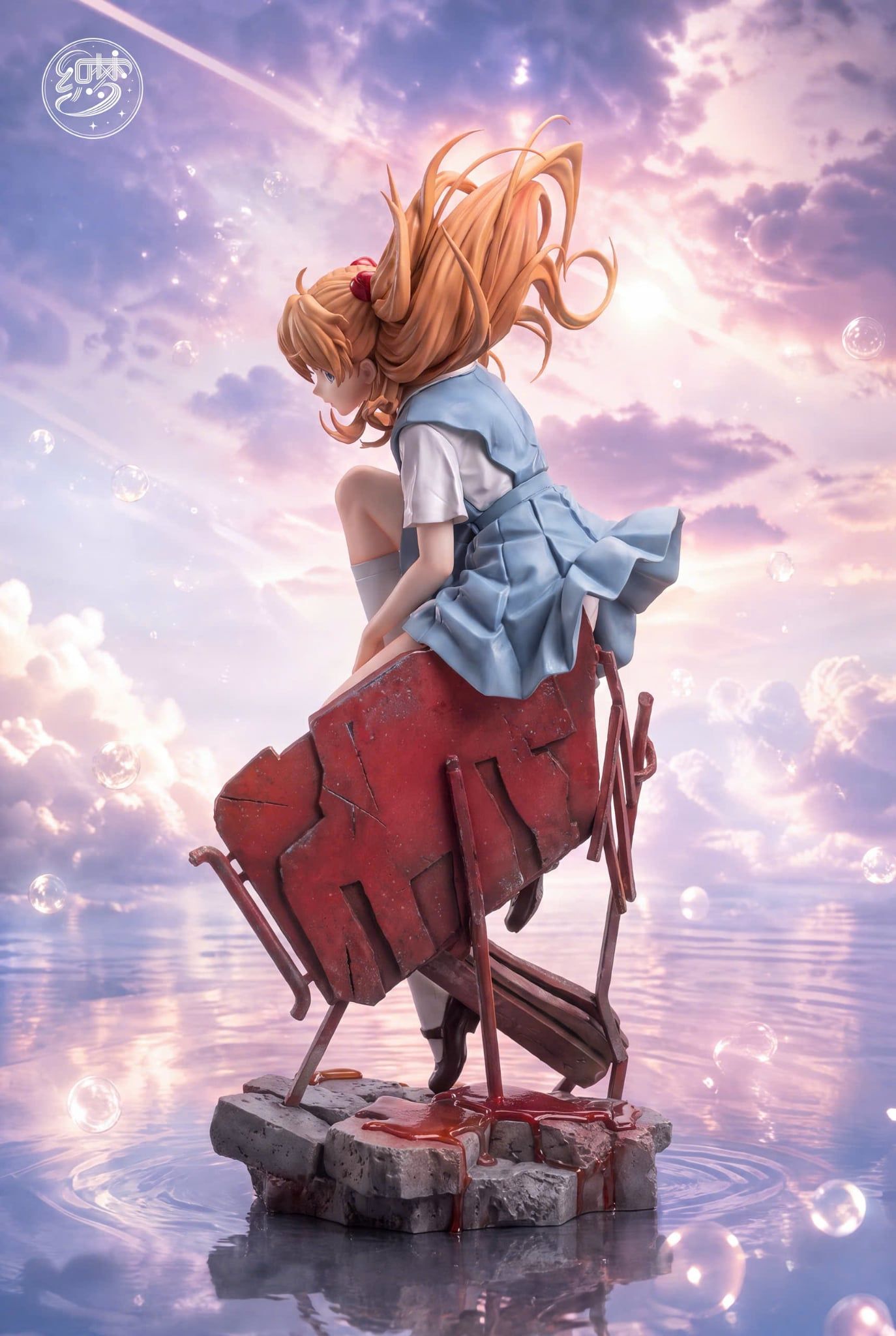  Asuka Langley Sohryu School Uniform - Evangelion - Zhi Meng Studio 