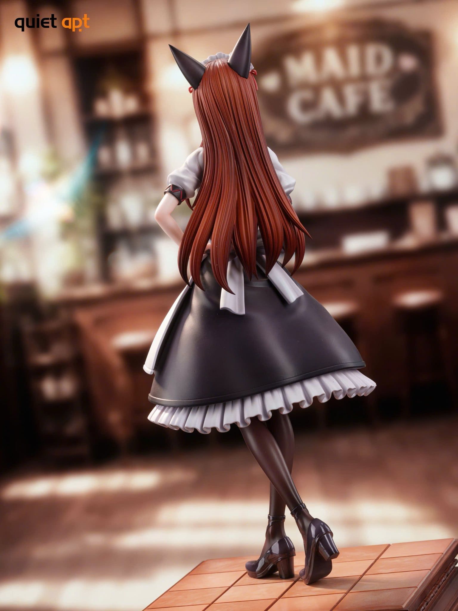  Kurisu Makise Maid Outfit - Stein:Gate - QuietArt Studio 