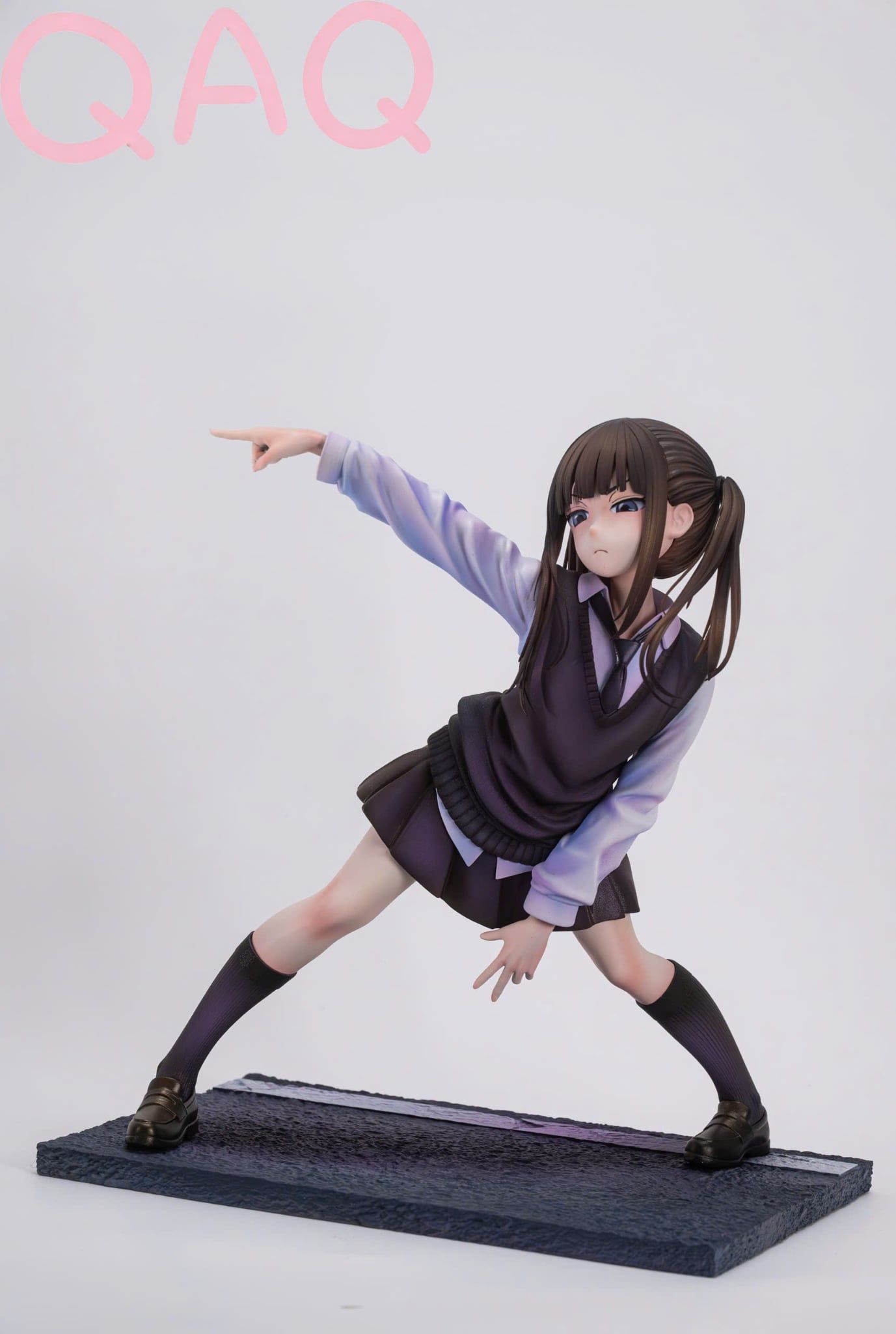  Hoshino Classmate Twin Tailed Girl Original - QAQ Studio 