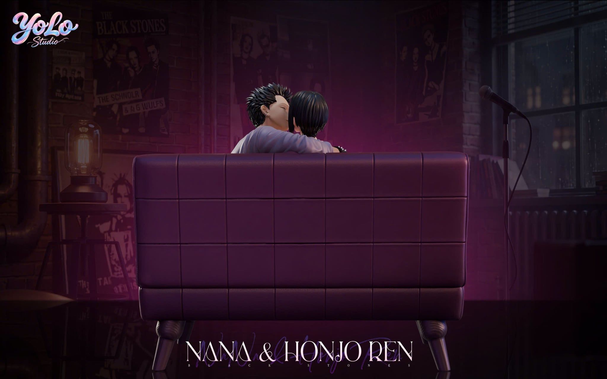  Nana Osaki & Ren Honjo - Nana - YoLo Studio 
