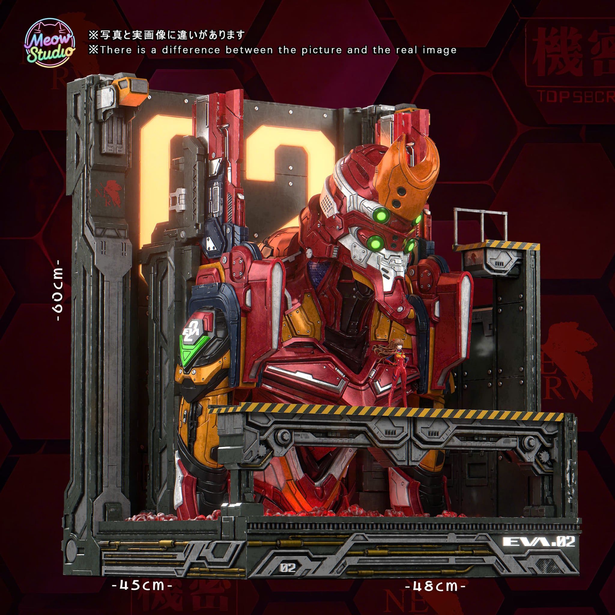  Asuka Langley Sohryu & Eva 02 - Evangelion - Meow Studio 
