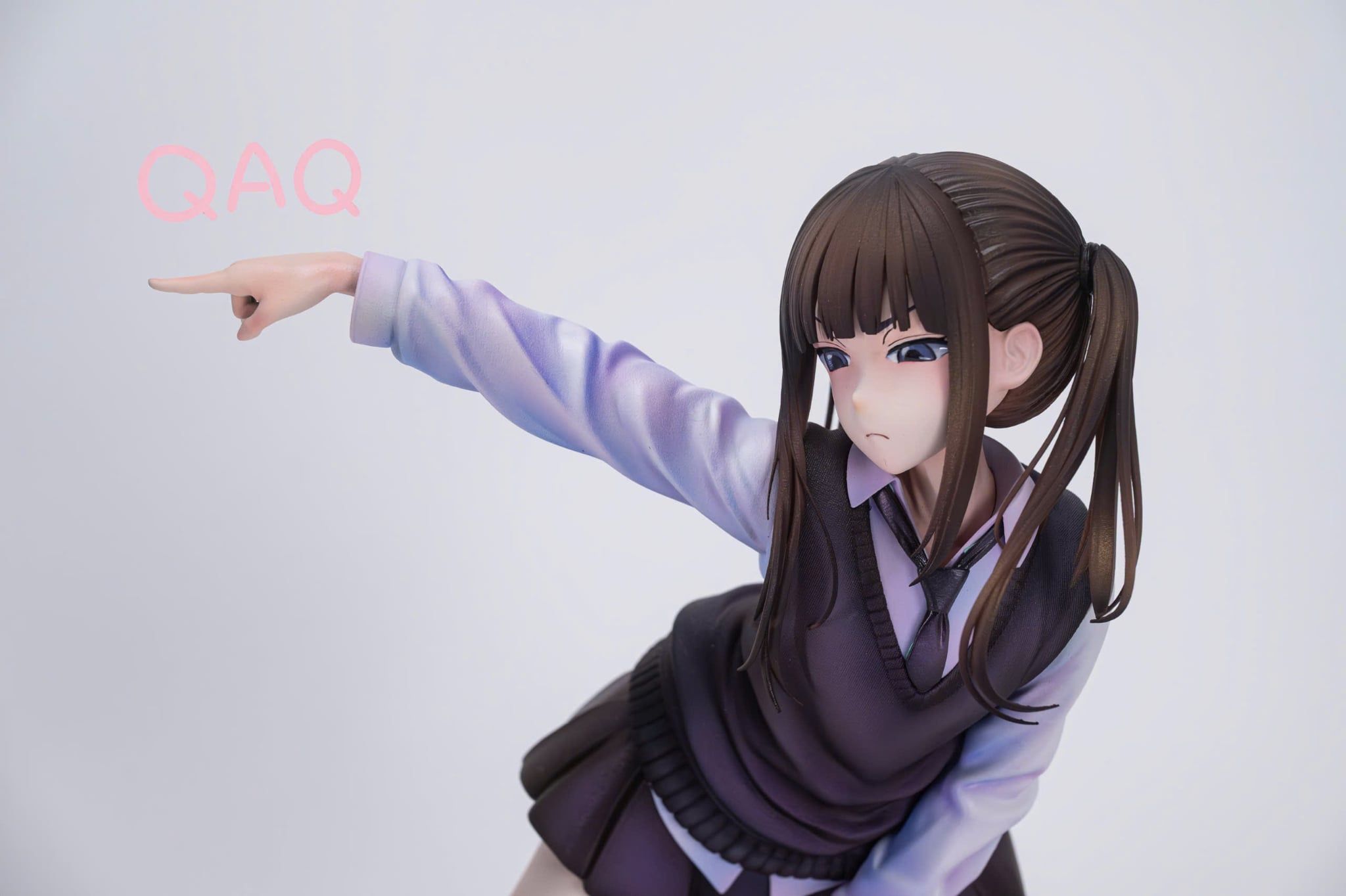  Hoshino Classmate Twin Tailed Girl Original - QAQ Studio 