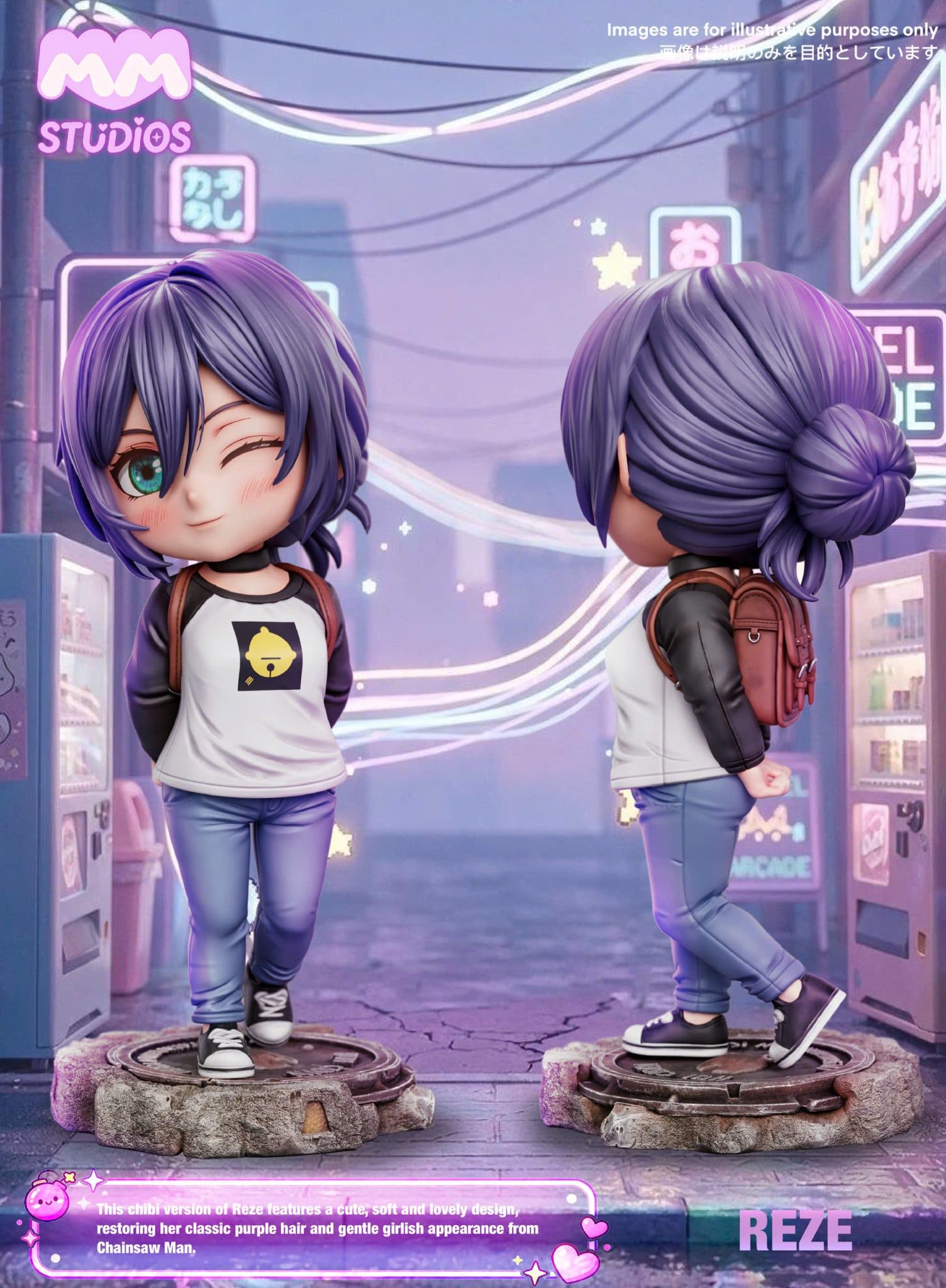  Reze chibi - Chainsaw Man - MM Studio 