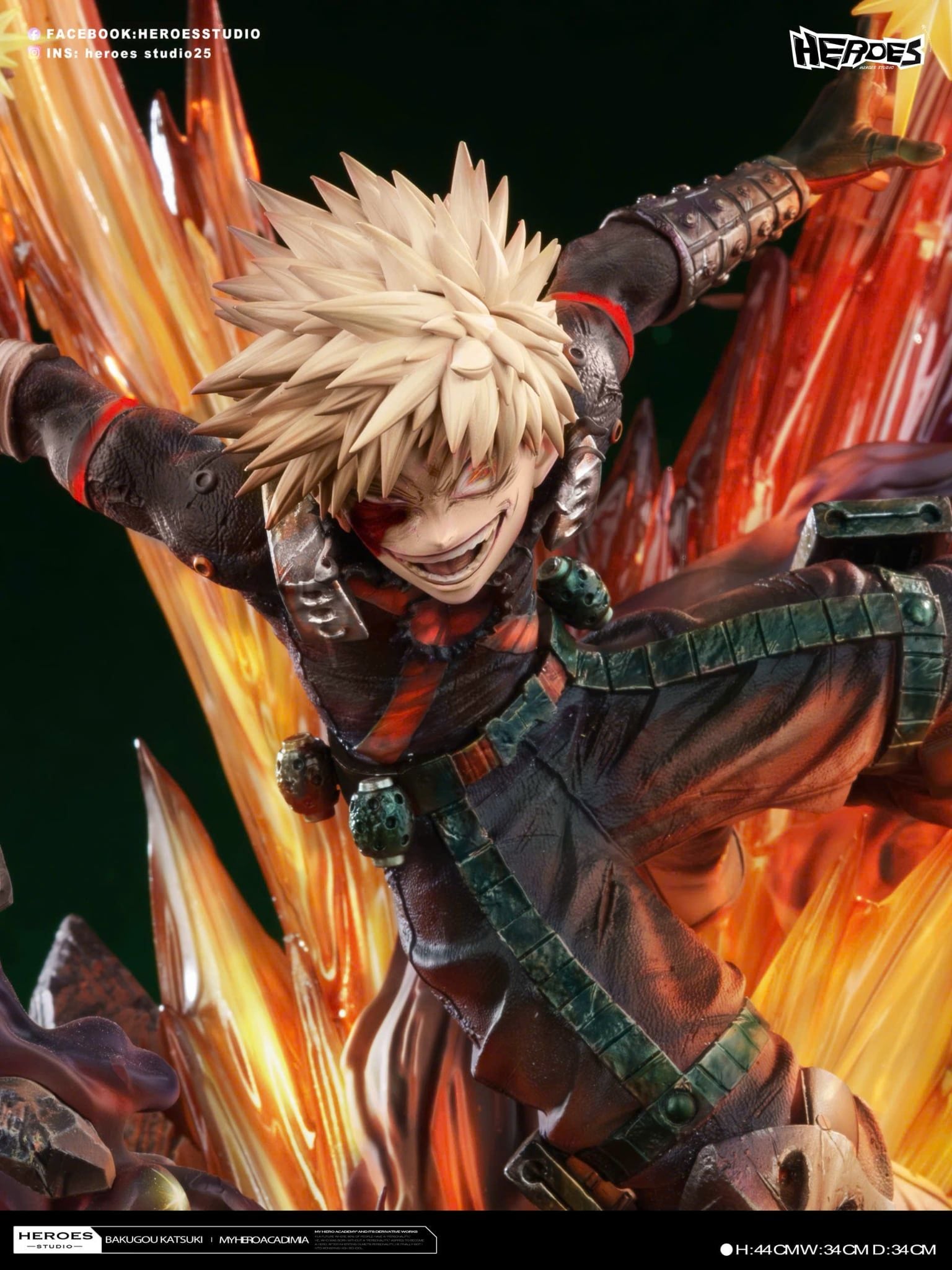  Bakugo Katsuki - My hero academia - Heroes Studio 