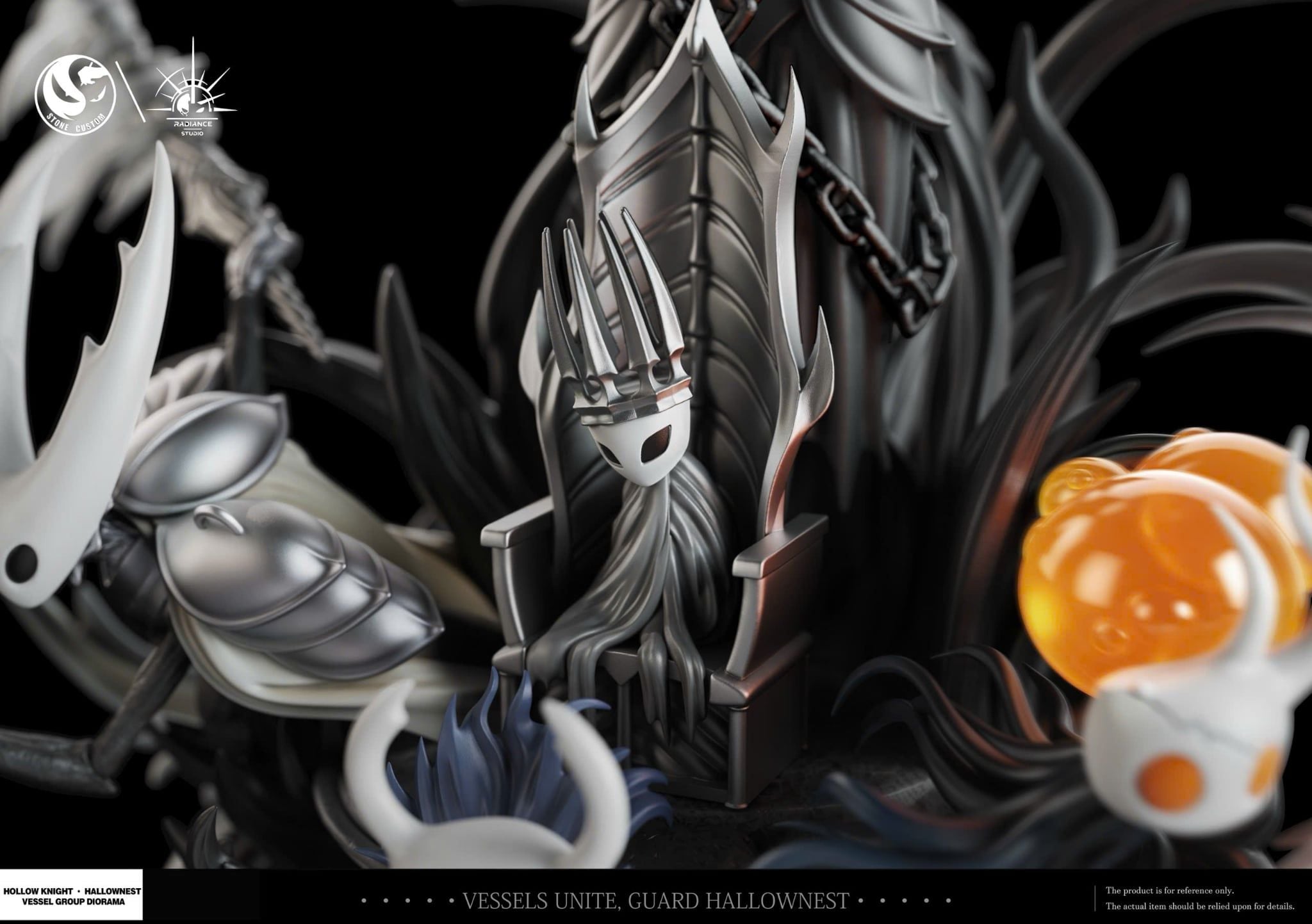  Void Vessel Family - Hollow Knight - Stone Custom Studio x Radiance Studio 