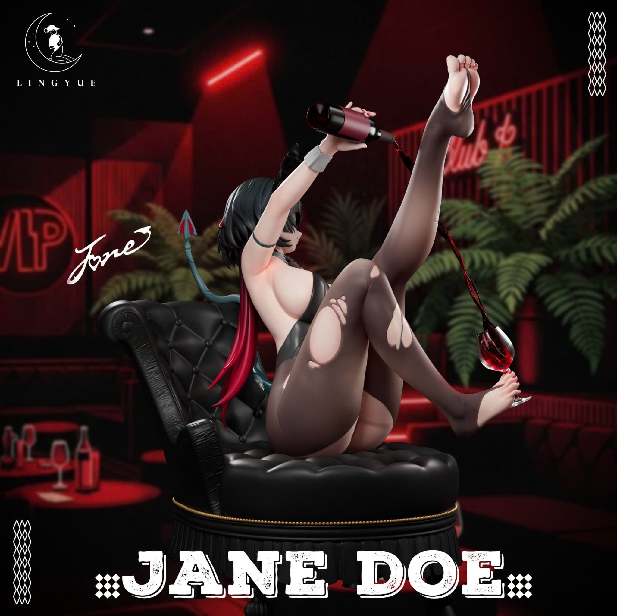  Jane Doe - Zenless Zone Zero R18 - Ling Yue Studio 