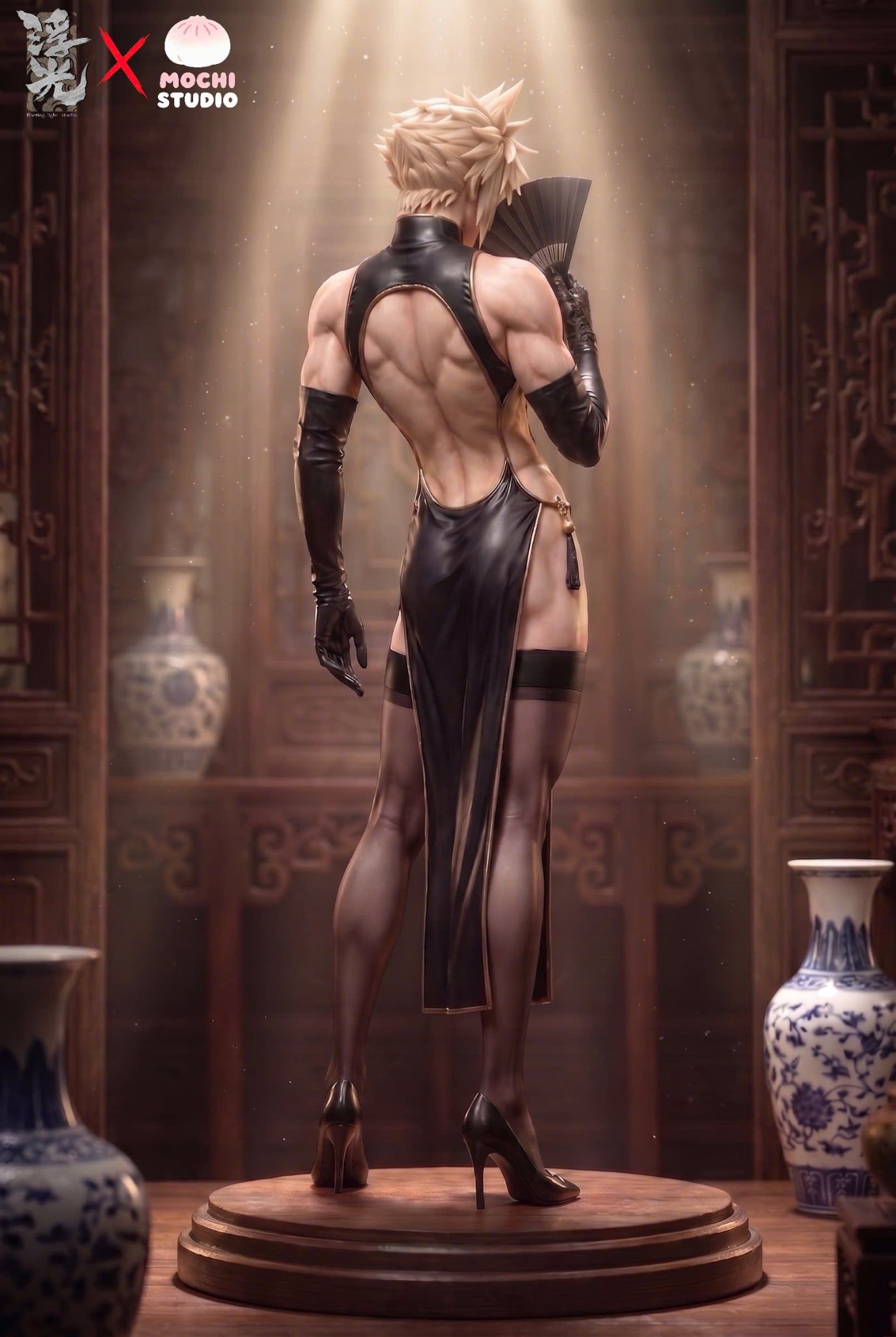  Cloud Strife & Sephiroth Cheongsam - Final Fantasy - Mochi Studio 