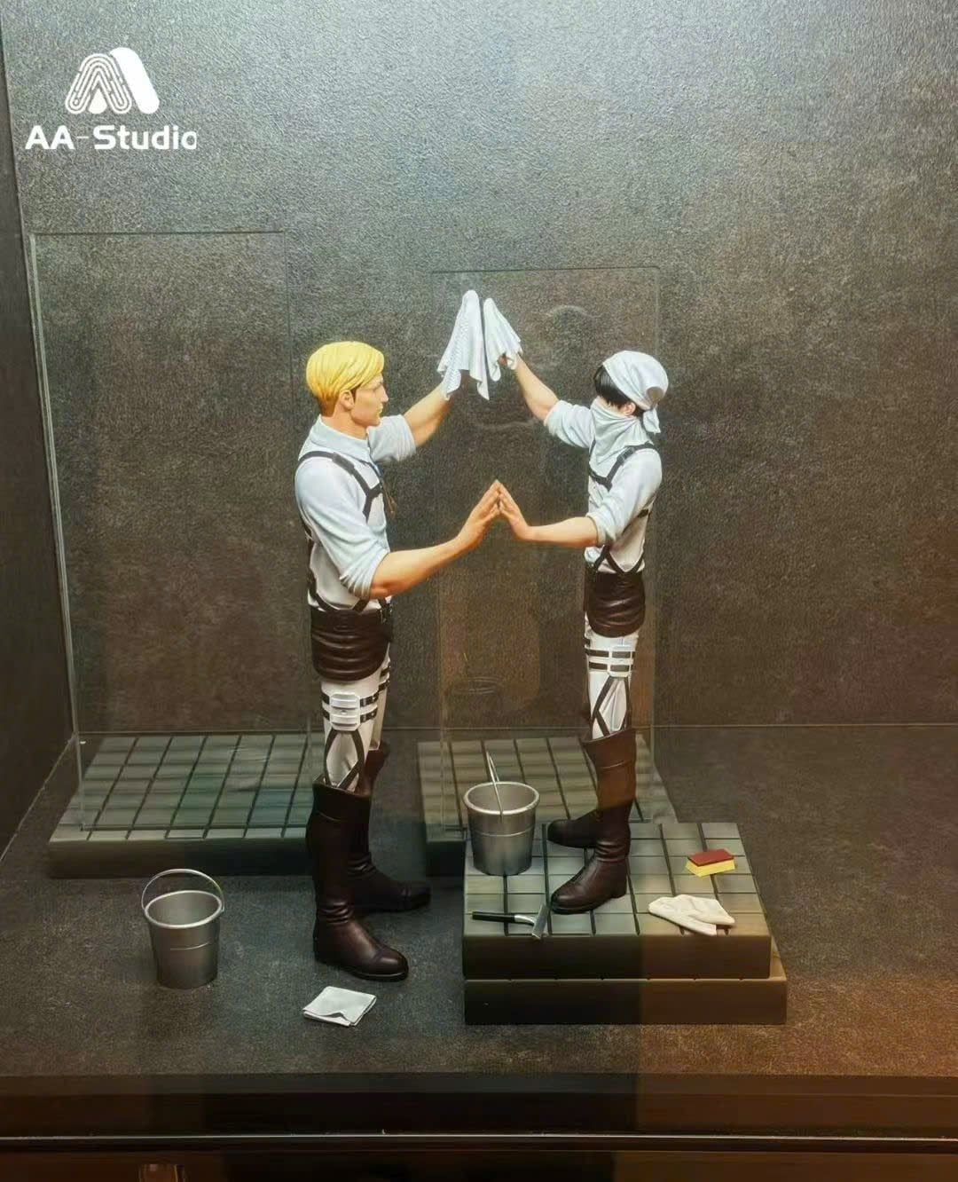  Levi Ackerman & Erwin Smith - Attack on Titan - AA Studio 