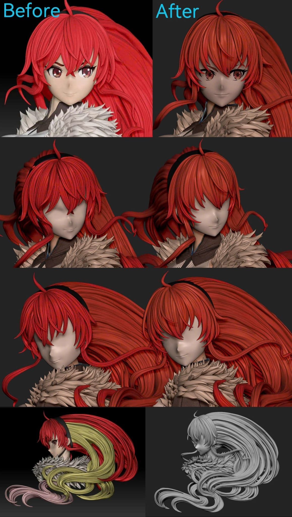  Eris Boreas Greyrat - Mushoku Tensei - ArtCast Studio 