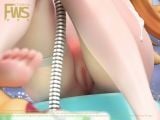 Shinobu Oshino - Bakemonogatari R18 - FWS Studio 